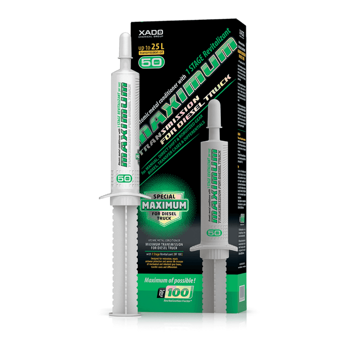 XADO Atomic Metal Conditioner XADO Maximum Manual Transmission for Diesel Truck