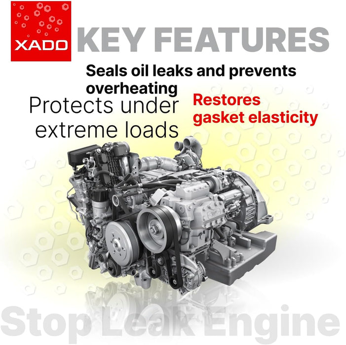 XADO Engine Oil Stop Leak Concentrate - Oil Leak Sealer