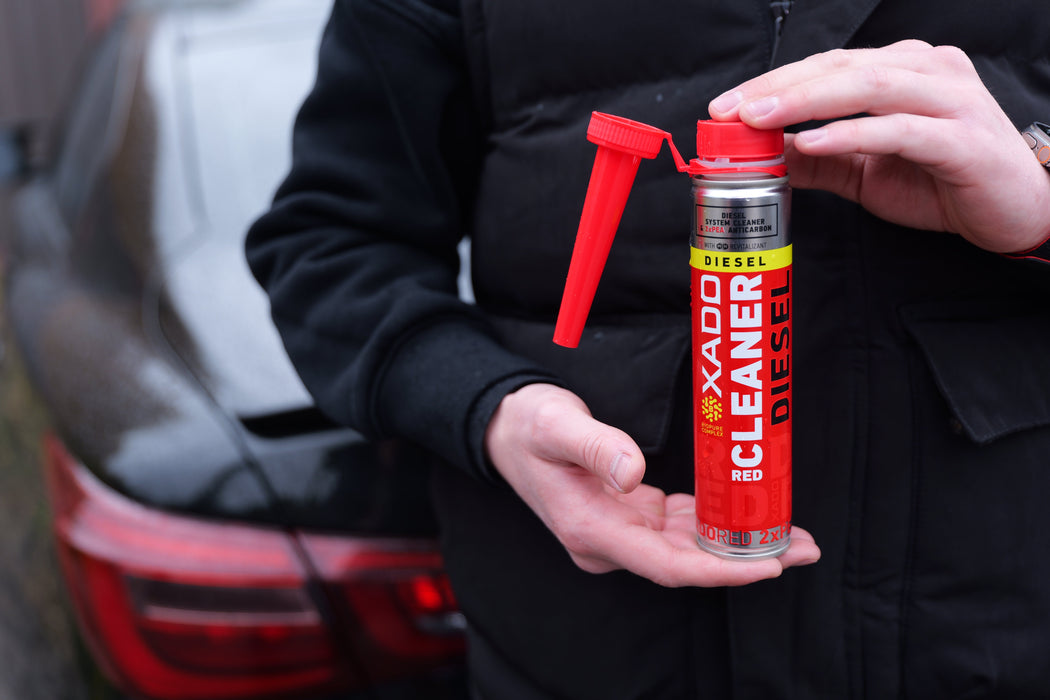 XADO RED CLEANER (Diesel) – Fuel System & Injector Cleaner with Revitalizant (250 ml)