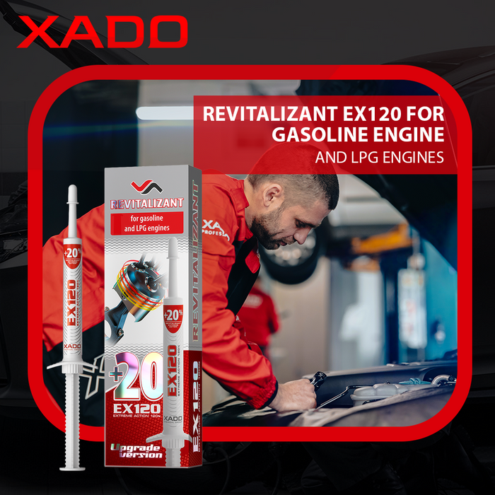 XADO Revitalizant EX120 for gasoline engine - DAMAGED